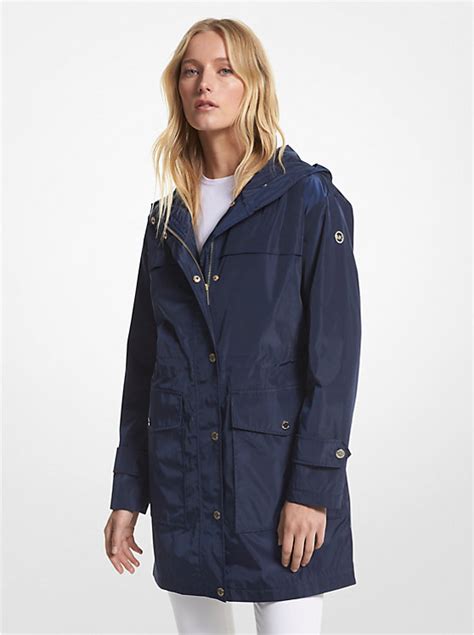 Michael Kors woven raincoat